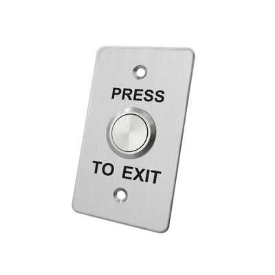22mm Push Button Switch With European Size Faceplate 12V DC - 24V DC Power