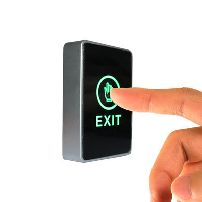 Surface Mount Touch To Exit Button with Backbox and LED Lights Indicator