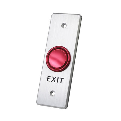 Unique Concave Type Door Exit Push Button ANSI Aluminum Alloy Faceplate