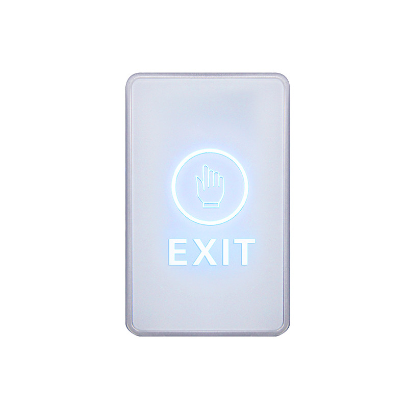 Surface Mount Touch To Exit Button with Backbox and LED Lights Indicator